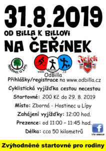 Leták Od BILLa k BILLovi 2019
